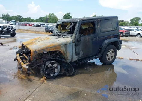 2013 Jeep Wrangler Sport из США, поврежденный, VIN 1C4AJWAG0DL636034